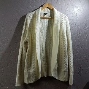 Ivory Talbots Sweater Size: 1X